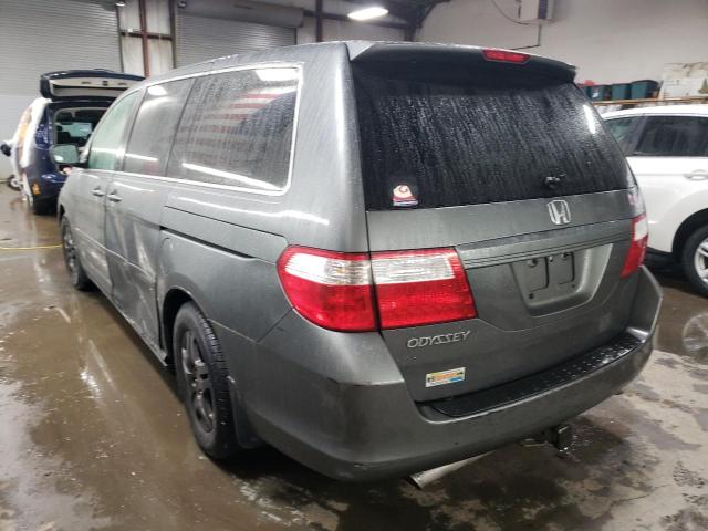 5FNRL38467B439612 - 2007 HONDA ODYSSEY EX GRAY photo 2