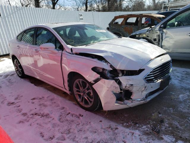 3FA6P0CD6LR205398 - 2020 FORD FUSION SEL WHITE photo 4