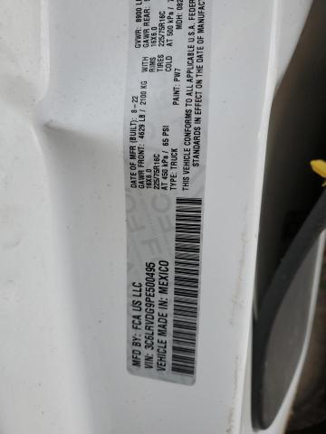 3C6LRVDG9PE500495 - 2023 RAM PROMASTER 2500 HIGH WHITE photo 13
