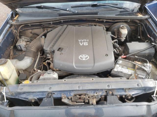 5TETU62N07Z452876 - 2007 TOYOTA TACOMA PRERUNNER ACCESS CAB BLUE photo 11