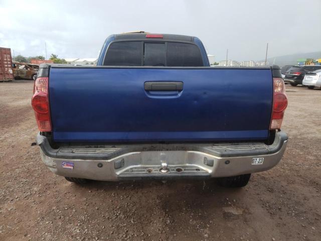 5TETU62N07Z452876 - 2007 TOYOTA TACOMA PRERUNNER ACCESS CAB BLUE photo 6