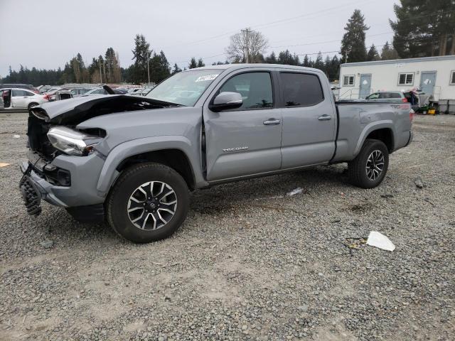 3TMDZ5BN3MM114476 - 2021 TOYOTA TACOMA DOUBLE CAB GRAY photo 1