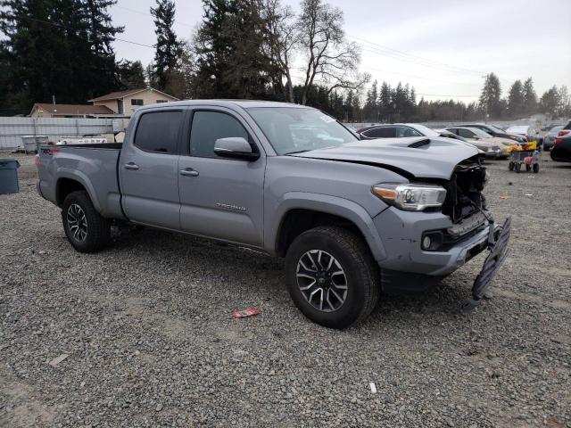 3TMDZ5BN3MM114476 - 2021 TOYOTA TACOMA DOUBLE CAB GRAY photo 4