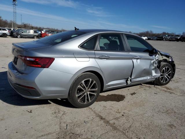 3VWAM7BU9PM022374 - 2023 VOLKSWAGEN JETTA SPORT SILVER photo 3