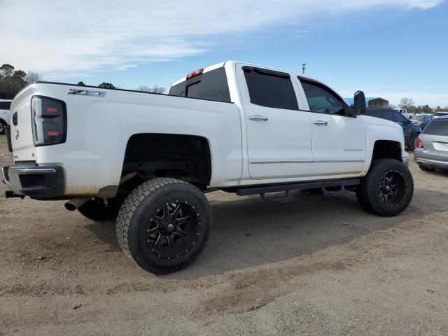 3GCUKSEC7EG164150 - 2014 CHEVROLET SILVERADO K1500 LTZ WHITE photo 3