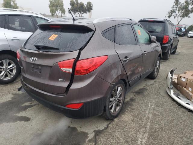 KM8JUCAGXEU812584 - 2014 HYUNDAI TUCSON GLS BROWN photo 3