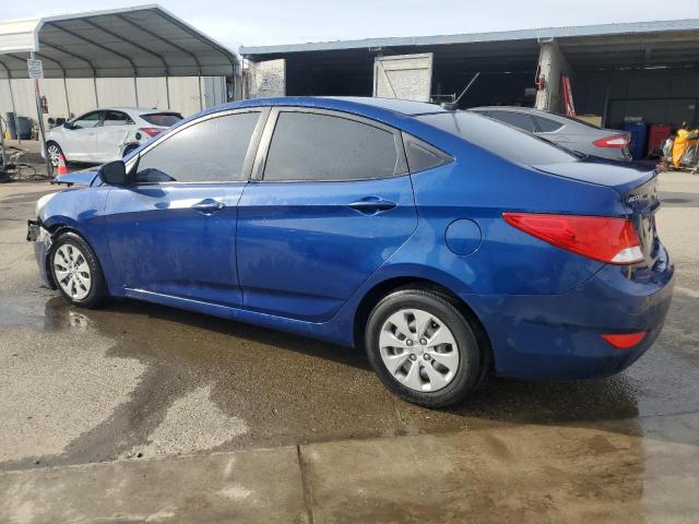 KMHCT4AEXFU793651 - 2015 HYUNDAI ACCENT GLS BLUE photo 2