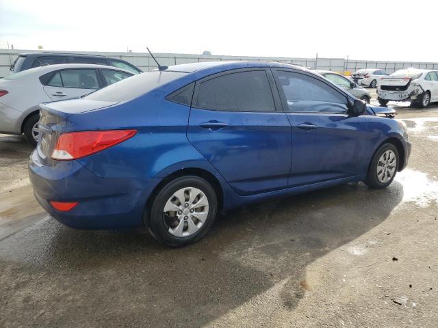 KMHCT4AEXFU793651 - 2015 HYUNDAI ACCENT GLS BLUE photo 3