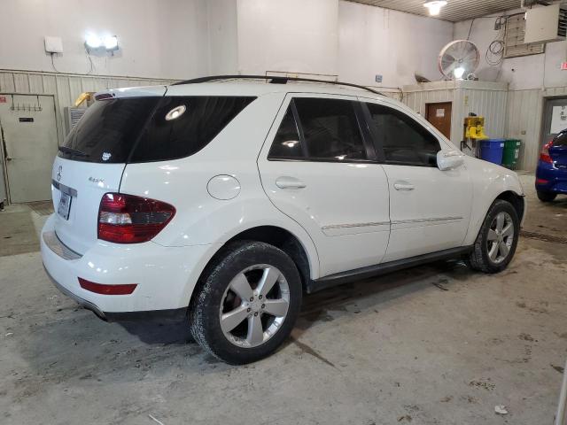 4JGBB86E79A442961 - 2009 MERCEDES-BENZ ML 350 WHITE photo 3