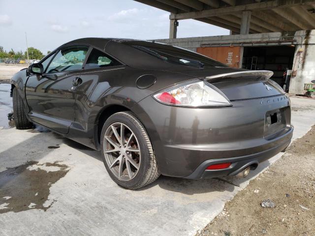 4A31K5DF7CE004576 - 2012 MITSUBISHI ECLIPSE GS SPORT GRAY photo 3