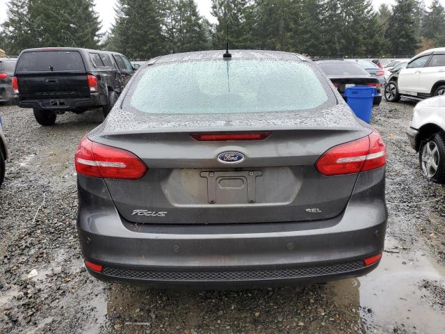 1FADP3H21JL261454 - 2018 FORD FOCUS SEL CHARCOAL photo 6