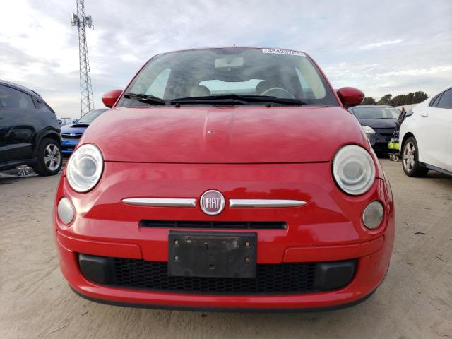 3C3CFFAR6DT594263 - 2013 FIAT 500 POP RED photo 5