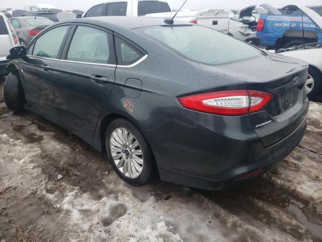 3FA6P0UU5FR166127 - 2015 FORD FUSION S HYBRID GREEN photo 2