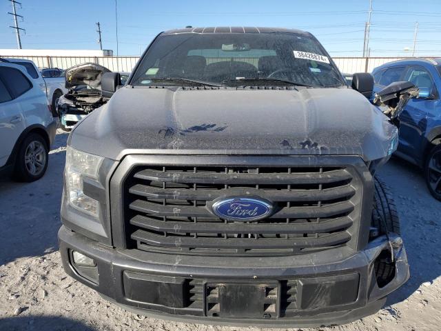 1FTEW1CF8FKE28132 - 2015 FORD F150 SUPERCREW GRAY photo 5