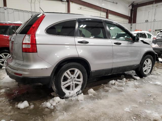 3CZRE4H53BG704525 - 2011 HONDA CR-V EX SILVER photo 3