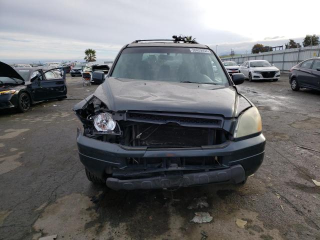 2HKYF18755H554380 - 2005 HONDA PILOT EXL GRAY photo 5