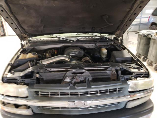 2GCEK19T621358715 - 2002 CHEVROLET SILVERADO K1500 SILVER photo 11