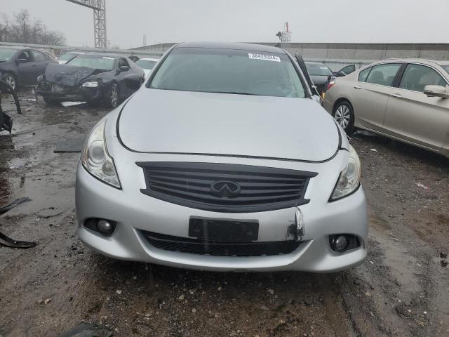 JN1CV6AR3DM751562 - 2013 INFINITI G37 SILVER photo 5