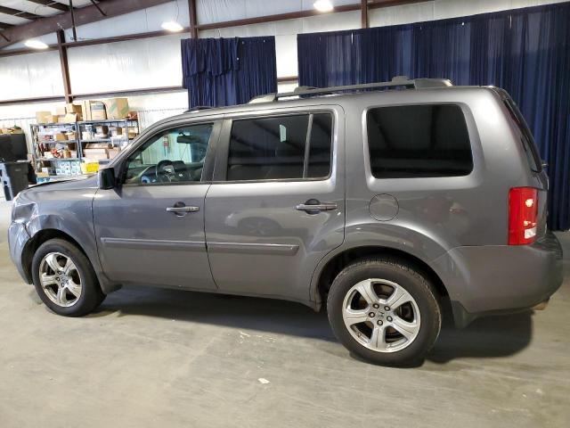 5FNYF3H76FB030313 - 2015 HONDA PILOT EXLN GRAY photo 2