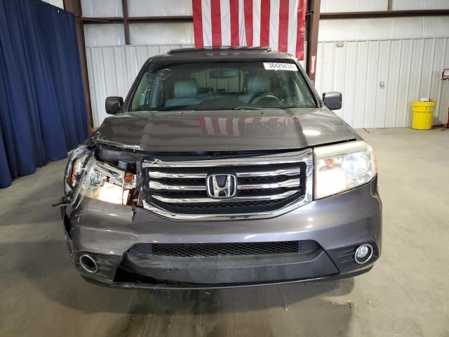 5FNYF3H76FB030313 - 2015 HONDA PILOT EXLN GRAY photo 5