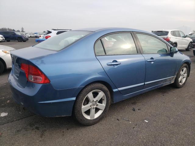 1HGFA16846L043095 - 2006 HONDA CIVIC EX BLUE photo 3