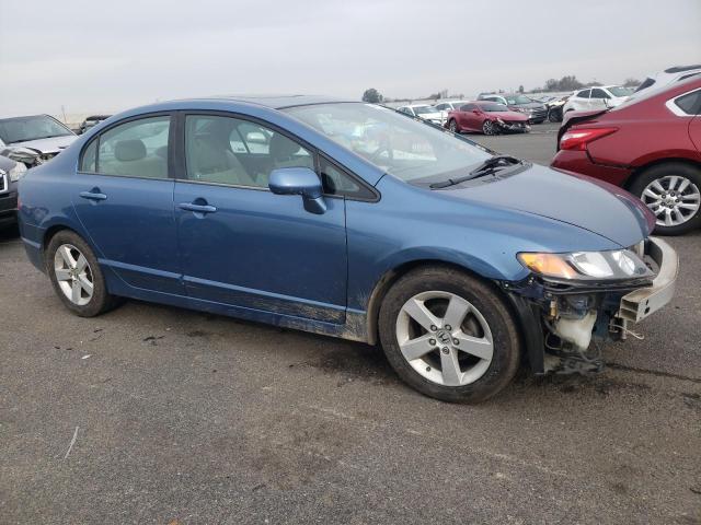 1HGFA16846L043095 - 2006 HONDA CIVIC EX BLUE photo 4