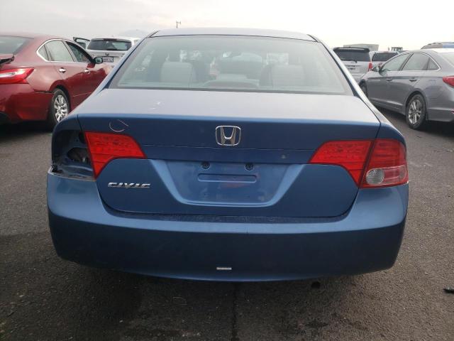 1HGFA16846L043095 - 2006 HONDA CIVIC EX BLUE photo 6