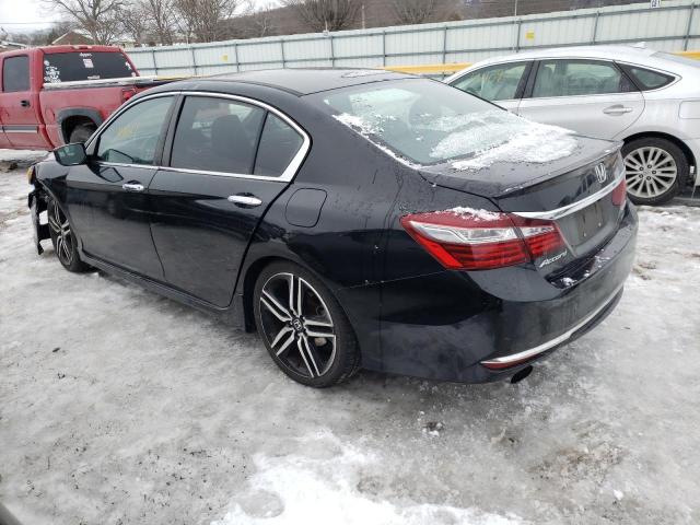 1HGCR2F51GA137326 - 2016 HONDA ACCORD SPORT BLACK photo 2