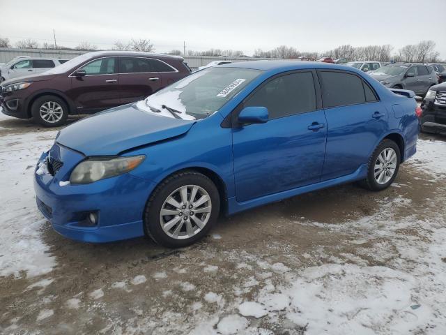 1NXBU40E59Z022514 - 2009 TOYOTA COROLLA ba BASE BLUE photo 1