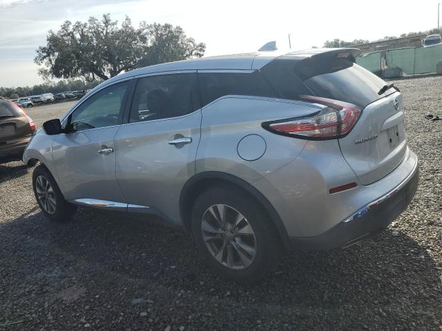 5N1AZ2MGXHN116605 - 2017 NISSAN MURANO S SILVER photo 2