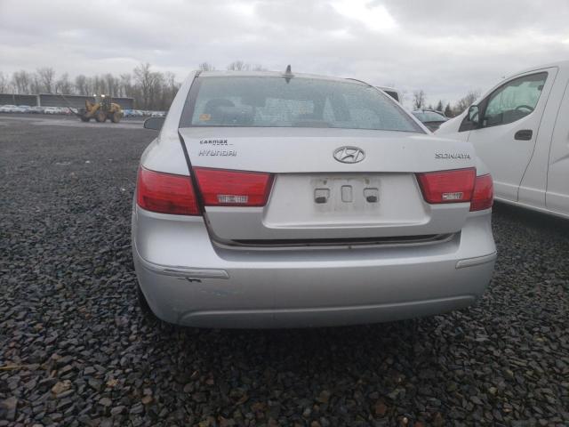 5NPET46C49H494207 - 2009 HYUNDAI SONATA GLS SILVER photo 6