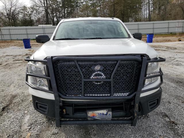 1N6AA1EK0KN512135 - 2019 NISSAN TITAN S WHITE photo 5