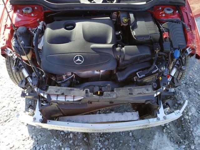 WDDSJ4GBXJN674560 - 2018 MERCEDES-BENZ CLA 250 4MATIC RED photo 11