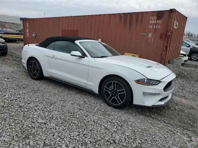 1FATP8UH6L5105999 - 2020 FORD MUSTANG WHITE photo 4