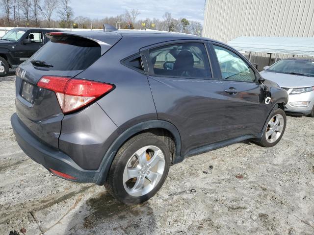 3CZRU5H54GM744601 - 2016 HONDA HR-V EX GRAY photo 3