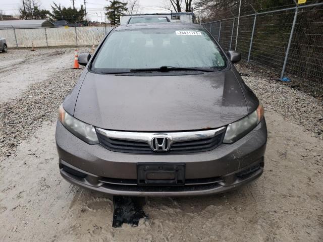 19XFB2F95CE042827 - 2012 HONDA CIVIC EXL GRAY photo 5