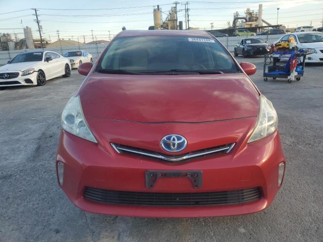 JTDZN3EU1C3146920 - 2012 TOYOTA PRIUS V RED photo 5