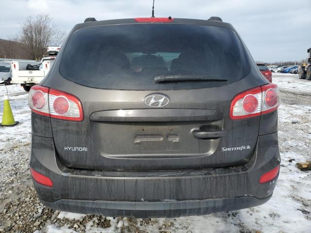 5XYZG3AB5BG067923 - 2011 HYUNDAI SANTA FE GLS GRAY photo 6