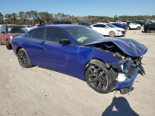 2C3CDXBG2NH126405 - 2022 DODGE CHARGER SXT BLUE photo 4