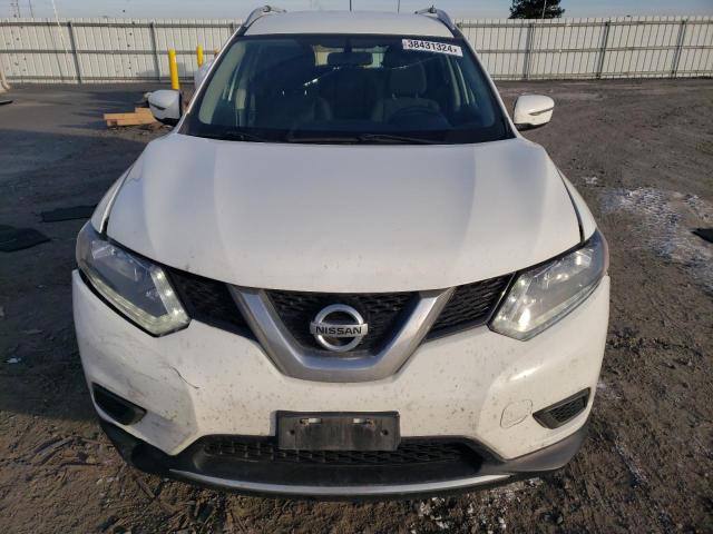 KNMAT2MVXGP632938 - 2016 NISSAN ROGUE S WHITE photo 5