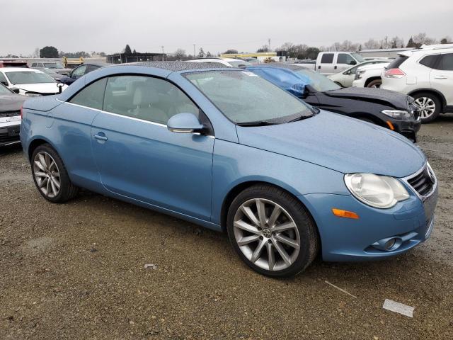 WVWDA71FX7V042098 - 2007 VOLKSWAGEN EOS 2.0T SPORT BLUE photo 4