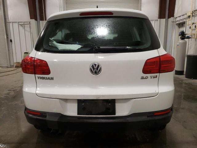 WVGAV7AX6FW546507 - 2015 VOLKSWAGEN TIGUAN S WHITE photo 6