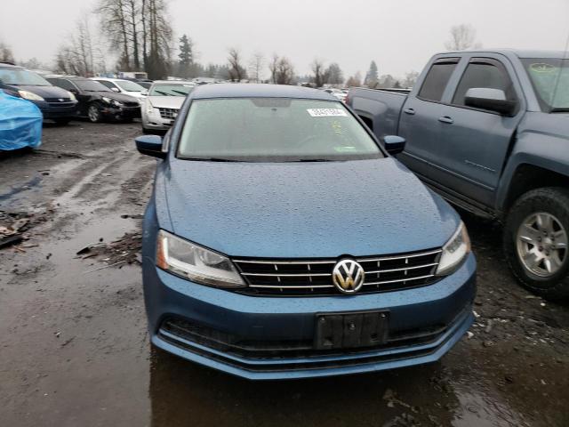 3VW2B7AJ0JM257139 - 2018 VOLKSWAGEN JETTA S BLUE photo 5