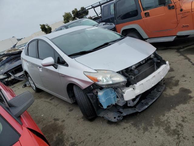 JTDKN3DU6B0325456 - 2011 TOYOTA PRIUS SILVER photo 4