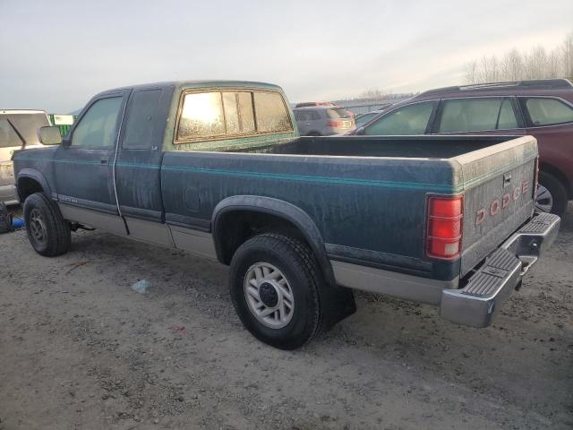 1B7GG23X9PS165509 - 1993 DODGE DAKOTA GREEN photo 2