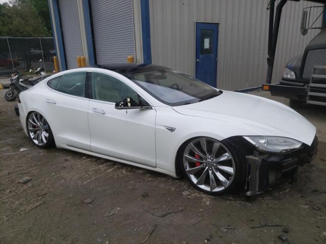 5YJSA1H12EFP34706 - 2014 TESLA MODEL S Ağ foto 1