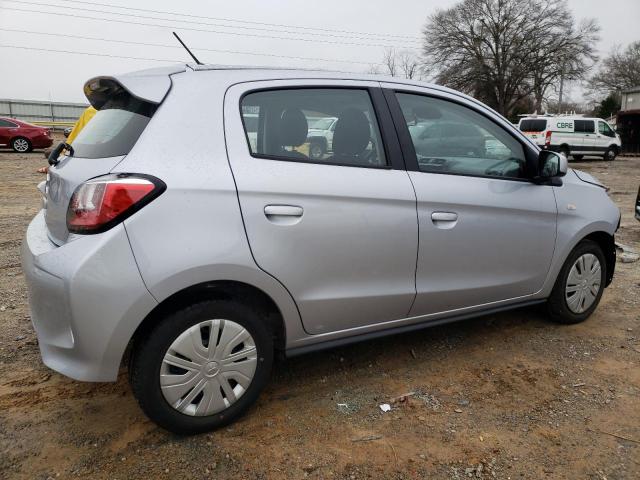 ML32AUHJ1MH011772 - 2021 MITSUBISHI MIRAGE ES SILVER photo 3