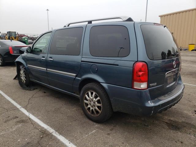 5GADV33L16D152592 - 2006 BUICK TERRAZA CXL BLUE photo 2