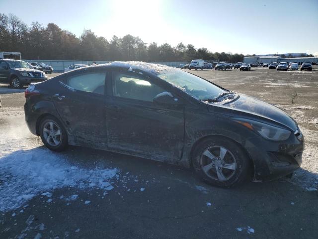 KMHDH4AE4EU172488 - 2014 HYUNDAI ELANTRA SE BLACK photo 4