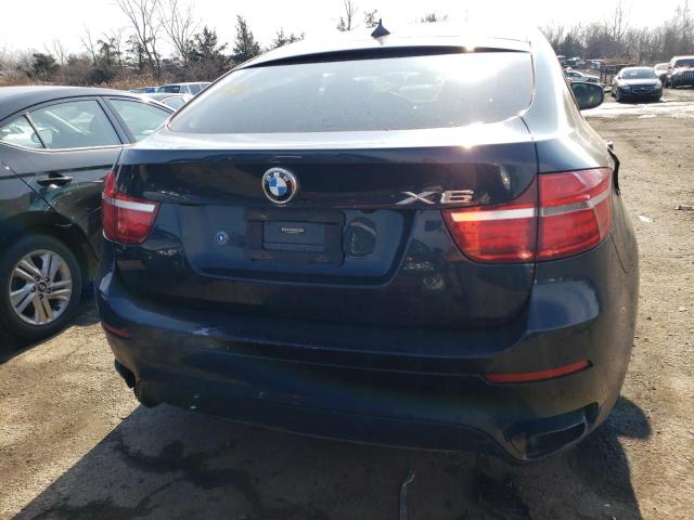 5UXFG8C55EL592706 - 2014 BMW X6 XDRIVE5 BLUE photo 6